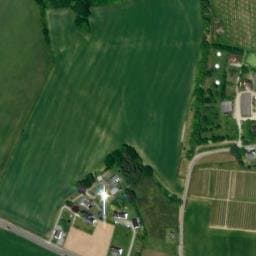 Vue satellite de Au Vieux Moulin à Rédené