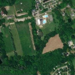 Vue satellite de Camping du Quinquis à Clohars-Carnoët