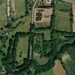 Vue satellite de BIVOUAC AU SWIN-GOLF à Rougé