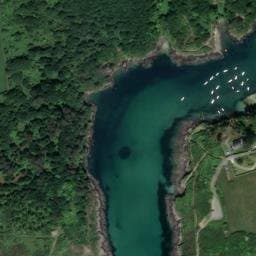 Vue satellite de Corps de garde de Merrien à Moëlan-sur-Mer