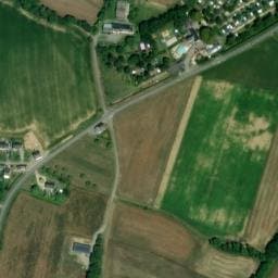 Vue satellite de Le Kegariou à Riec-sur-Bélon