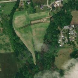 Vue satellite de Camping de Kervoën à Ploemeur