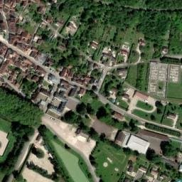 Vue satellite de Parking Ancy le Franc à Ancy-le-Franc