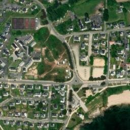 Vue satellite de Aire du Pouldu à Ploemeur