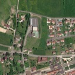 Vue satellite de Aire de camping-car à Amoncourt à Amoncourt