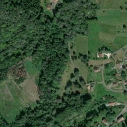 Vue satellite de Aire de services et stationnement Chez l'habitant à Fresse