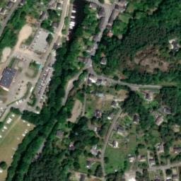 Vue satellite de Aire de stationnement in La Gacilly à La Gacilly