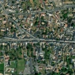 Vue satellite de Aire de service camping-cars à Mayet