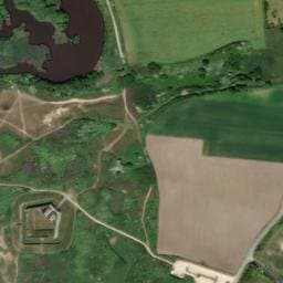 Vue satellite de Aire Le Fort du Loch à Ploemeur