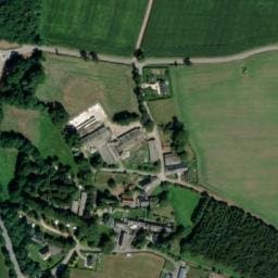 Vue satellite de La Clé des Roulottes à Landévant
