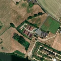 Vue satellite de Camping des Rivières à Daon