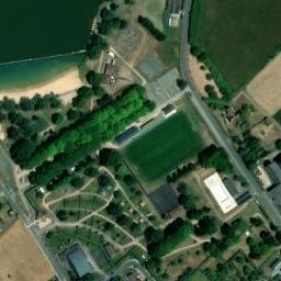Vue satellite de Camping de Mansigné à Mansigné