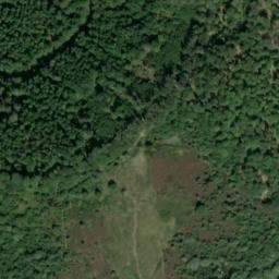 Vue satellite de Refuge du mont Menard à Auxelles-Haut