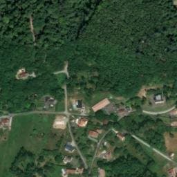 Vue satellite de Château de la Rosemontoise à Giromagny