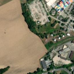Vue satellite de Parking bus rue du Pâturage à Pfastatt