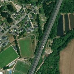 Vue satellite de Aire de camping-car à Le Cours à Le Cours