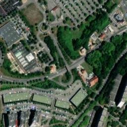 Vue satellite de Parking bus rue Cézanne à Morschwiller-le-Bas
