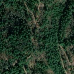 Vue satellite de Langenebene-Hütte à Petit-Landau