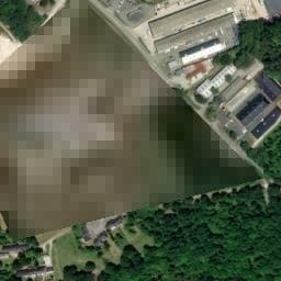 Vue satellite de Aire de camping-car à Ploemeur à Ploemeur
