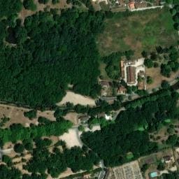Vue satellite de Aire de stationnement et de services du Cosson à La Ferté-Saint-Aubin