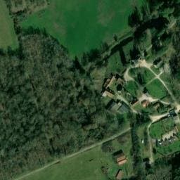 Vue satellite de Camping du Domaine du Ciran à Ménestreau-en-Villette