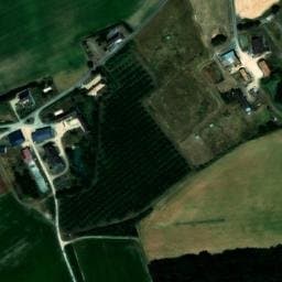Vue satellite de Aire de stationnement pour camping-cars - Nourray à Nourray