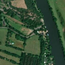 Vue satellite de Camping Port Ribouet. à La Jaille-Yvon