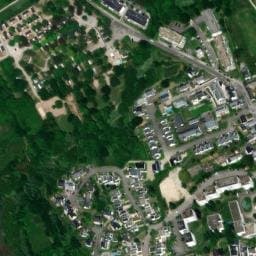 Vue satellite de Camping de la Fontaine à Ploemeur