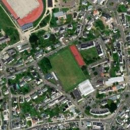 Vue satellite de VVF Camping de la Fontaine à Larmor-Plage