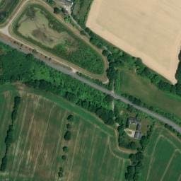 Vue satellite de AIRE DE CAMPING-CARS LES BASSINS DE LAUNAY à Châteaubriant