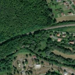 Vue satellite de Accueil Camping-Car Les Ballastières à Champagney