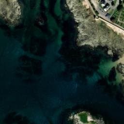 Vue satellite de Aire Port-Louis, Prairie à Riantec