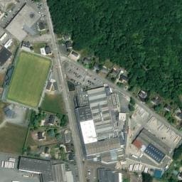 Vue satellite de CAMPING MUNICIPAL DES BRIOTAIS à Châteaubriant