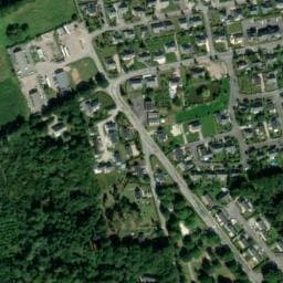 Vue satellite de Aire de camping-car à Plescop à Plescop