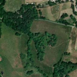 Vue satellite de Aire naturelle de camping du Ménéhy à Saint-Perreux
