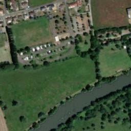 Vue satellite de Aire camping-car park de Luché Pringé à Luché-Pringé