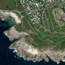 Vue satellite de Camping Fort du Talud à Ploemeur