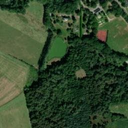 Vue satellite de Camping municipal du Motten à Plescop