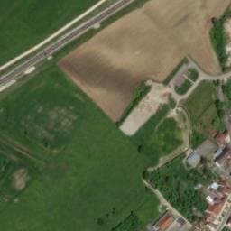 Vue satellite de Aire de camping-car de Saulx à Saulx
