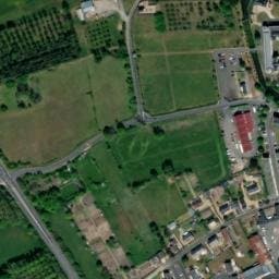 Vue satellite de Aire de stationnement et de services camping-cars à La Flèche