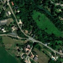 Vue satellite de Camping municipal (2) à Noyers