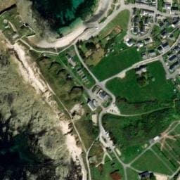 Vue satellite de Camping Municipal La Lande à Gâvres