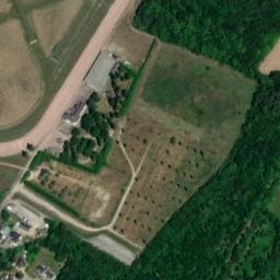 Vue satellite de Aire de camping-car à Questembert à Questembert