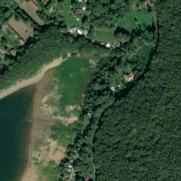 Vue satellite de Camping de la Louviere à Errevet