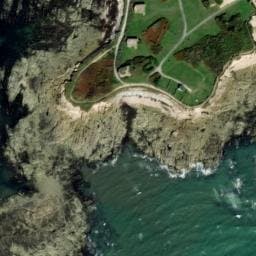 Vue satellite de Camping de la Lande à Riantec
