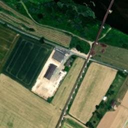 Vue satellite de Aire de services pour camping car privée - Camping touristique de Gien à Poilly-lez-Gien