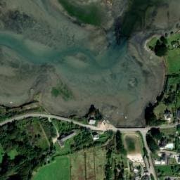 Vue satellite de Le Moulin des Oies à Belz