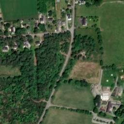 Vue satellite de La Morinais à Saint-Perreux