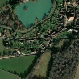 Vue satellite de Aire de camping-car à Champcevrais (2) à Champcevrais