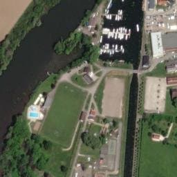 Vue satellite de Camping de La Maladière à Port-sur-Saône